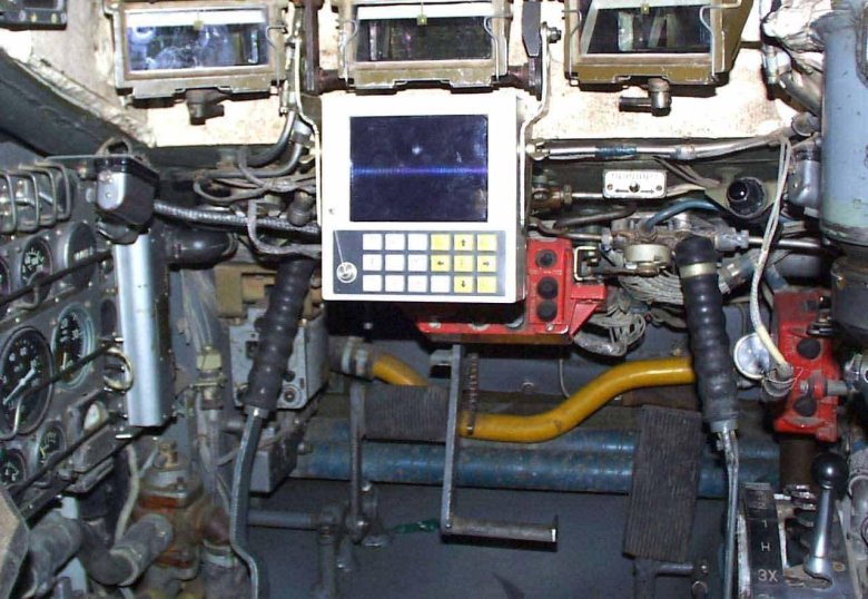 Внутри танка т 72