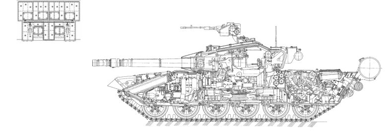 Чертежи танков т90