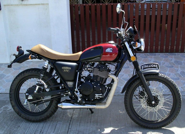 Мотоцикл scrambler