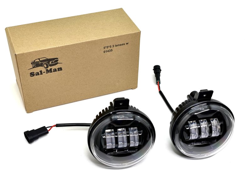 Светодиодные линзованные противотуманные фары