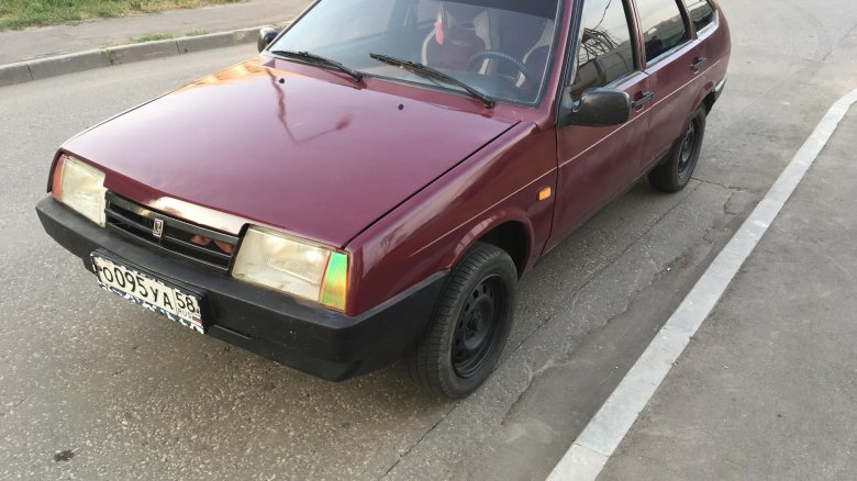 Лада 2109 вишня