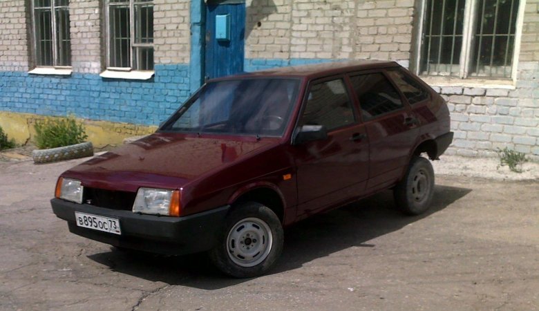 Ваз 2109 красная