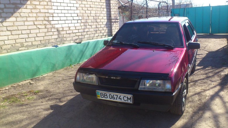 Вишневая ваз 2109