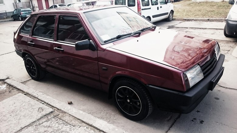 Ваз 2109 вишневый металлик