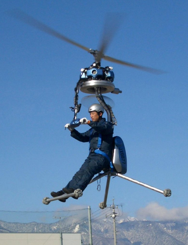 Одноместный вертолет