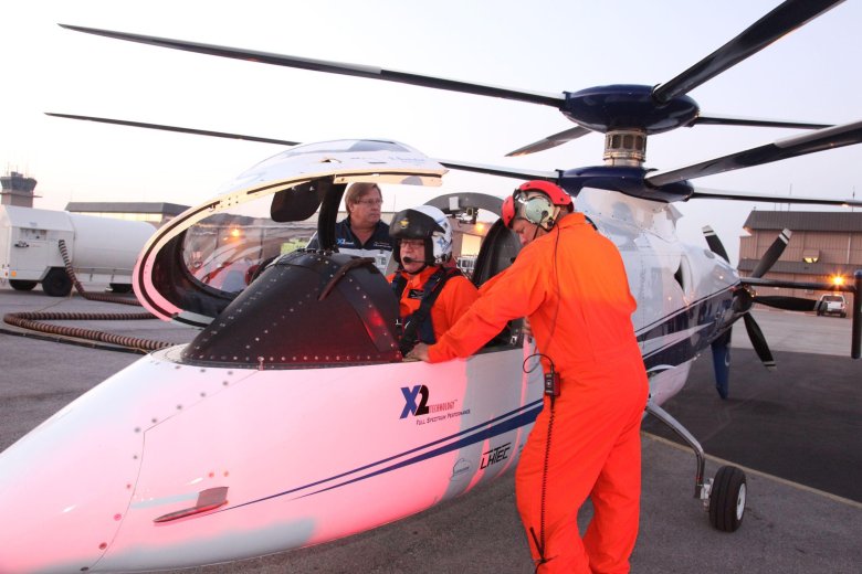 Человек вертолет