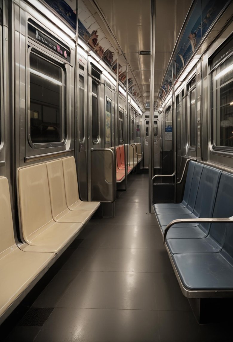 Вагоны метро нью йорка