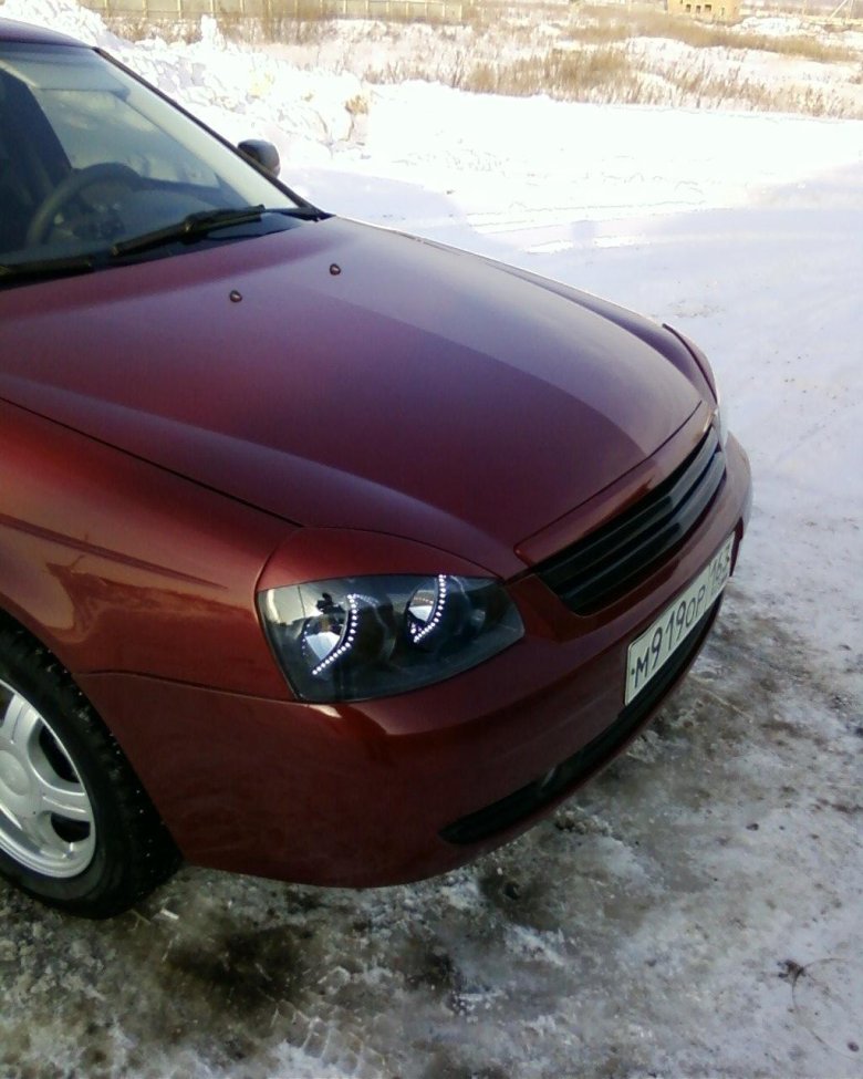 Лада приора седан цвет портвейн