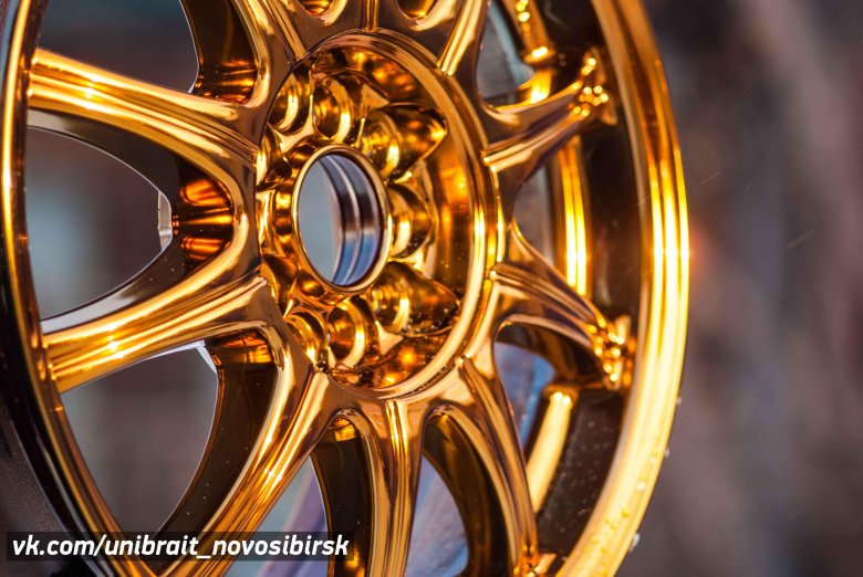 Хромирование дисков