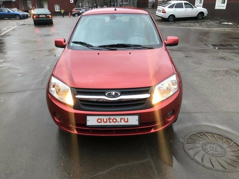 Лада гранта 2013 красная