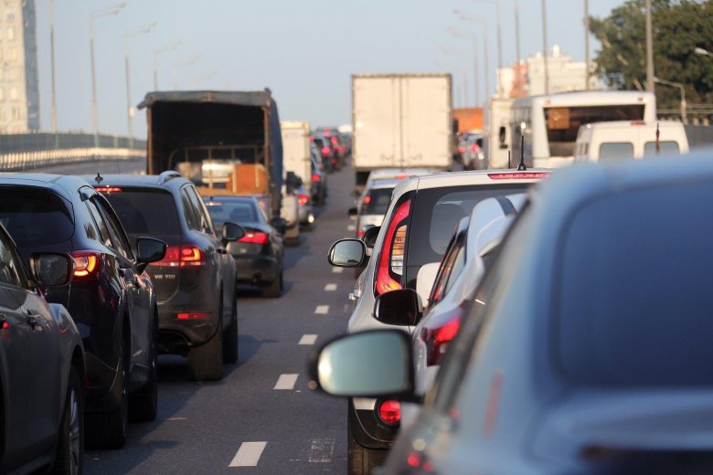 Пробка машин