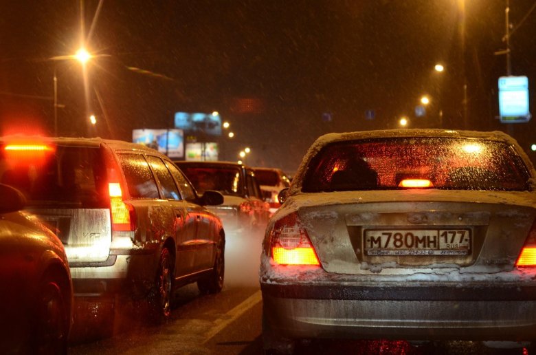 Пробка машин