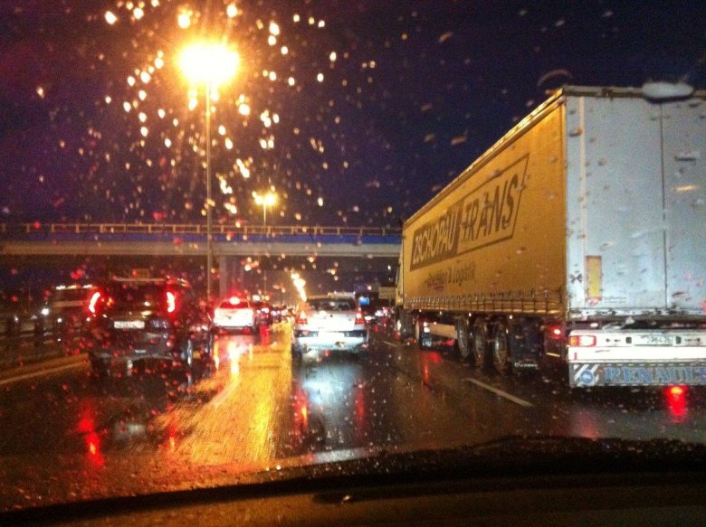 Пробка на мкад