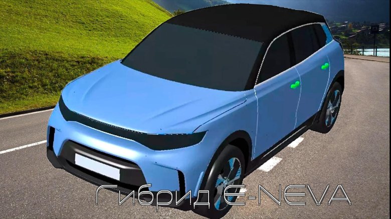 Электромобиль e-neva алмаз-антей