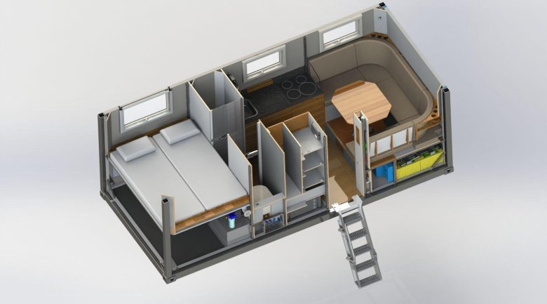 Автодом планировка