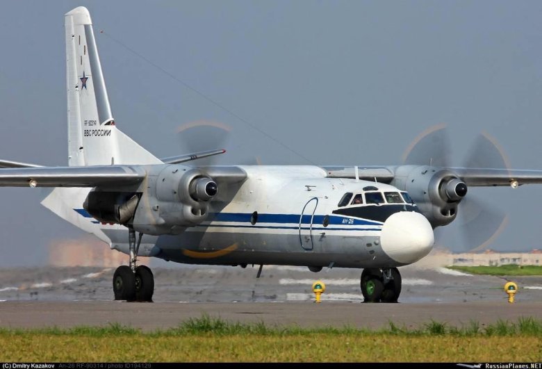 Ан 24 военно транспортный самолёт