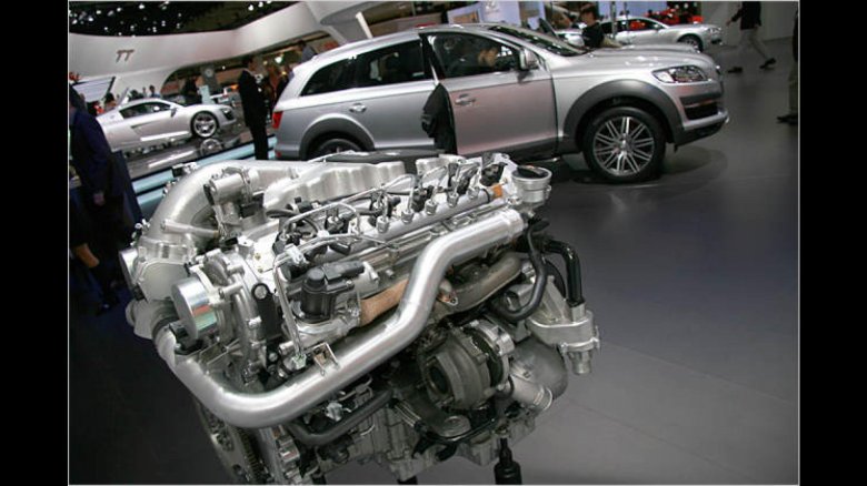 Audi q7 v12 tdi мотор