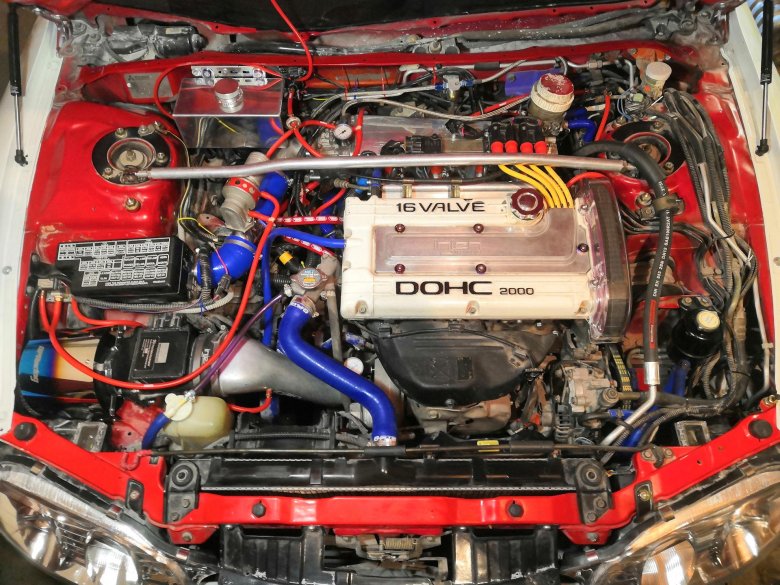 Eclipse 2g подкапотка