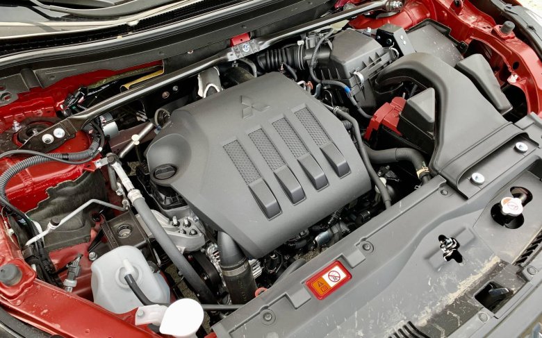 Моторный отсек мицубиси асх