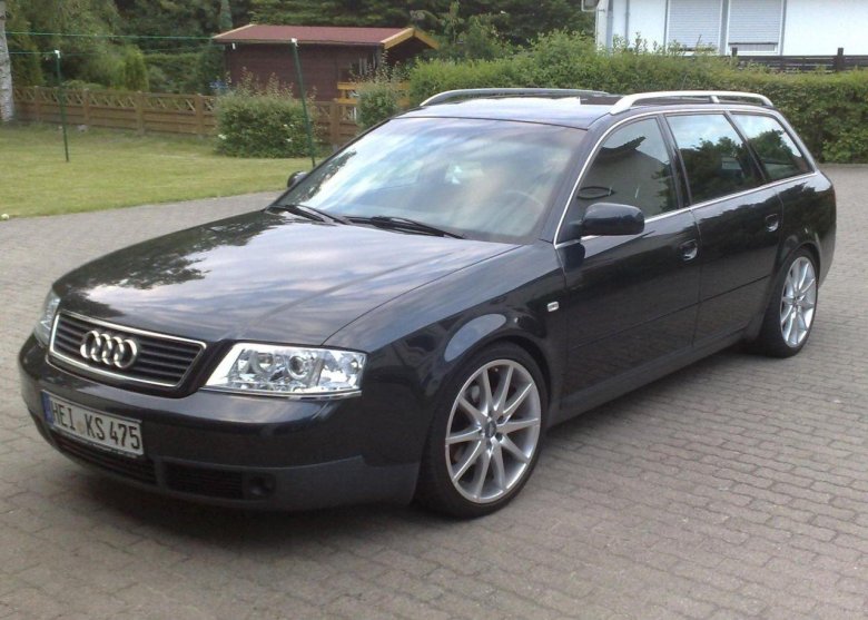 Ауди а6 с5 универсал черный