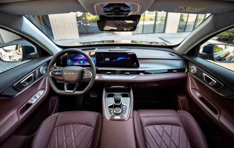 Chery tiggo 8 pro max интерьер