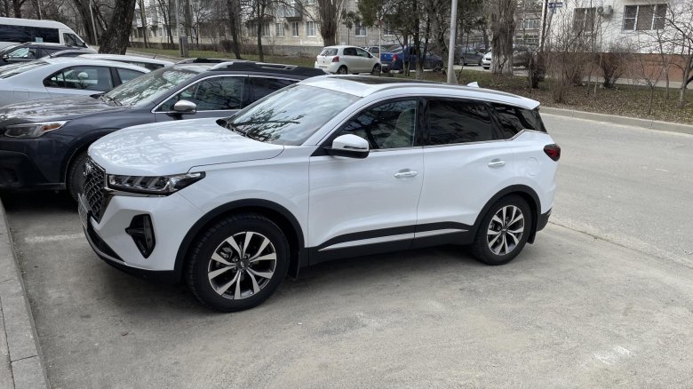 Chery tiggo 7 pro max белая