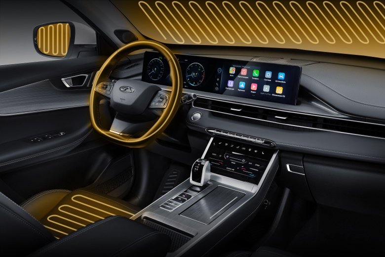 Салон chery tiggo 7 pro max