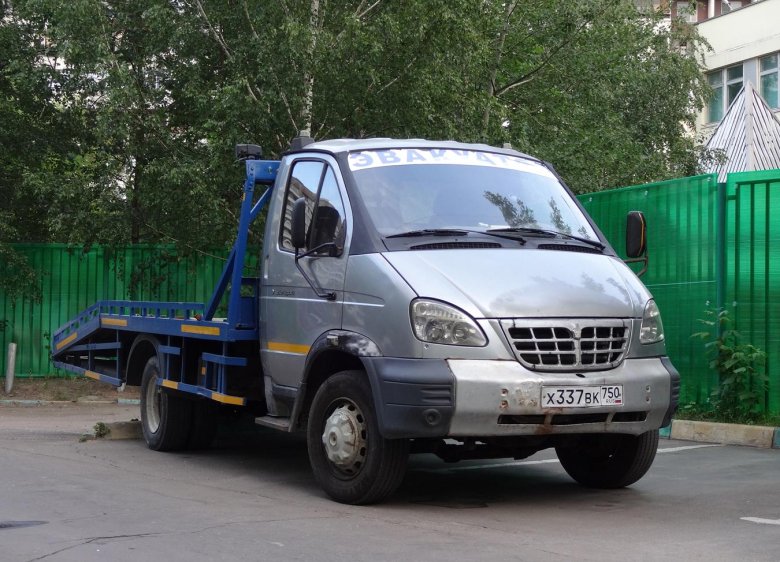 Эвакуатор газ