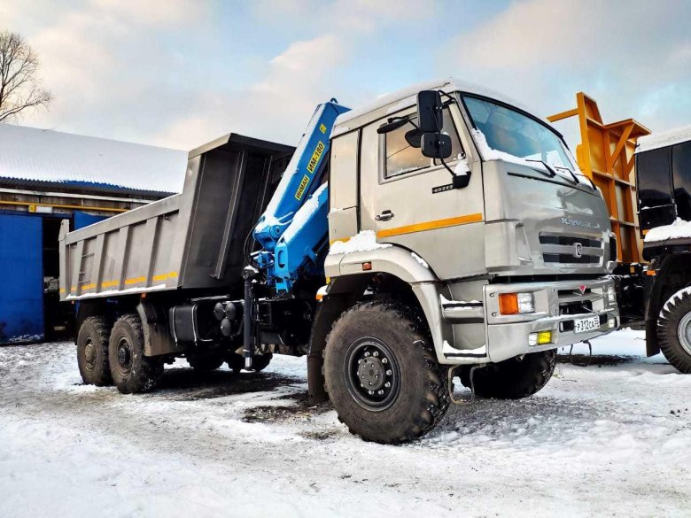 Камаз 6522 самосвал с кму