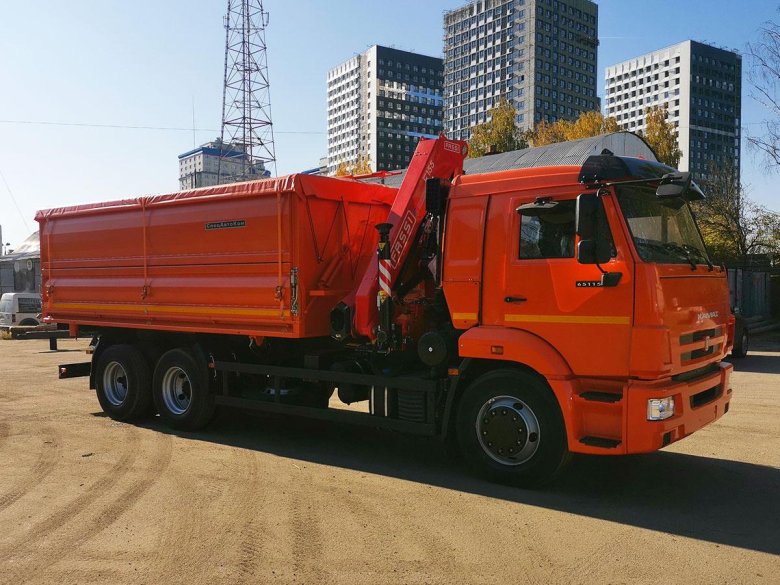 Fassi f155 камаз 65115