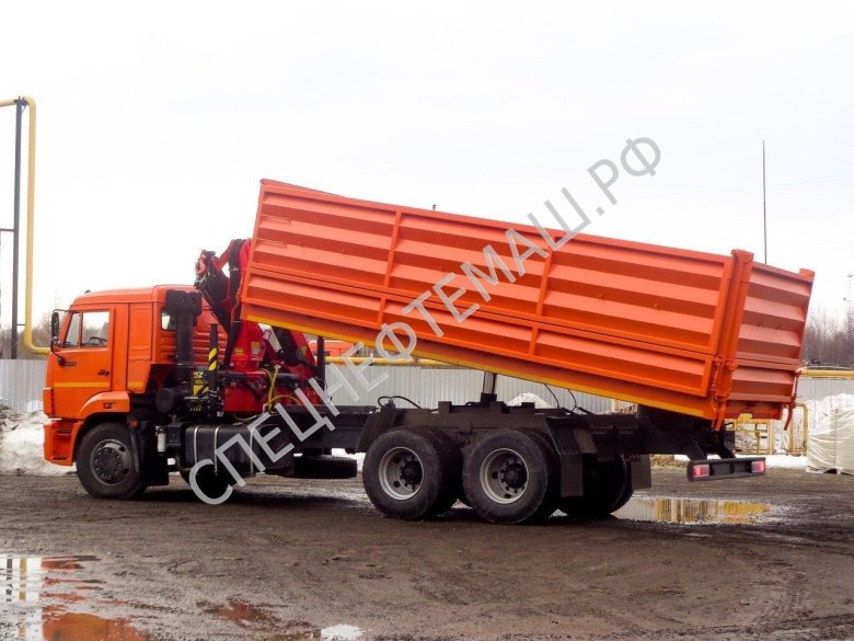 Камаз 65115 зерновоз