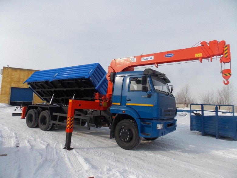 Камаз 65117 манипулятор