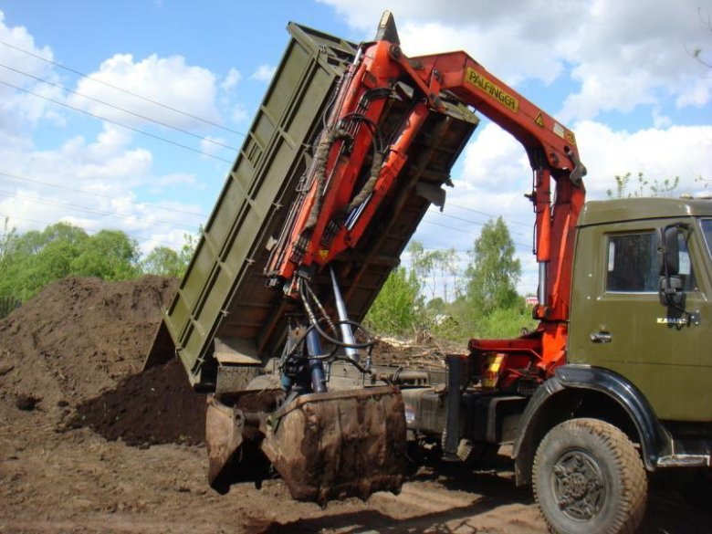 Камаз 53228 самосвал с кму