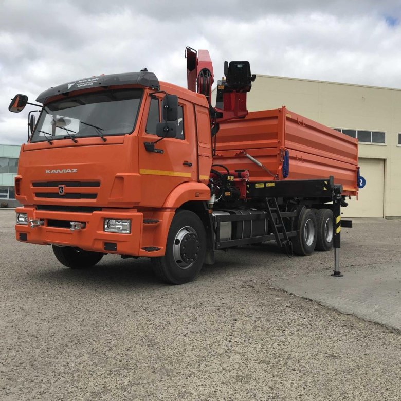 Камаз 65115 с кму