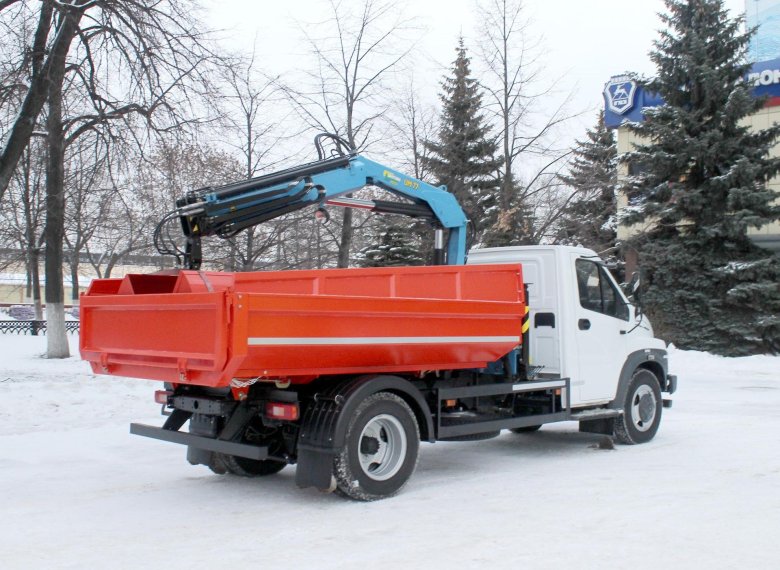 Газ некст самосвал с кму