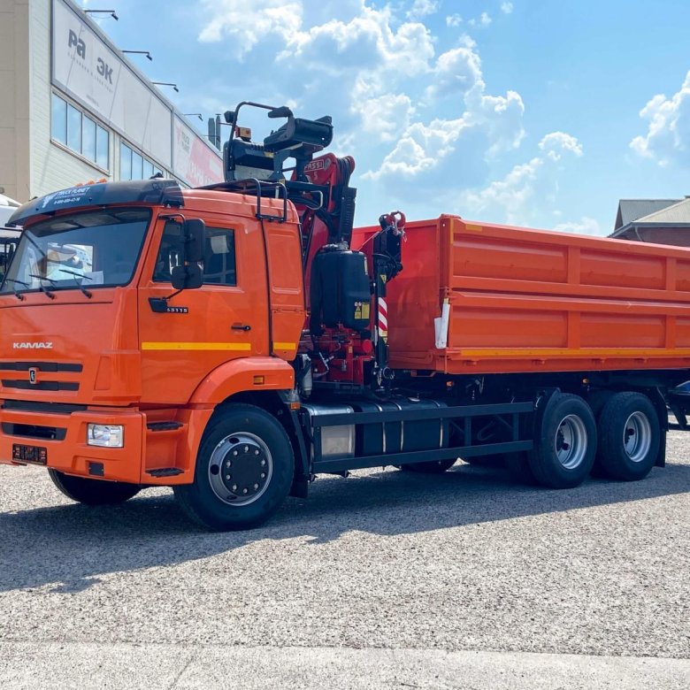 Камаз 43118 с кму