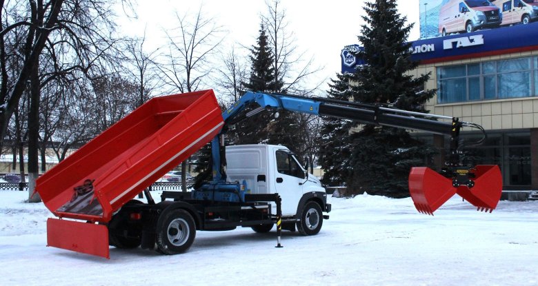 Газ некст самосвал