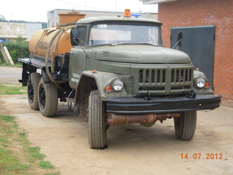 Зил 131 топливозаправщик