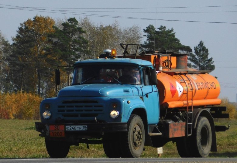 Зил 130 бензовоз