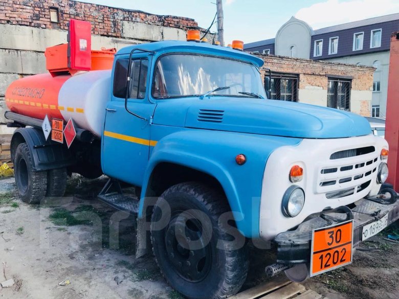 Новый зил 130 бензовоз
