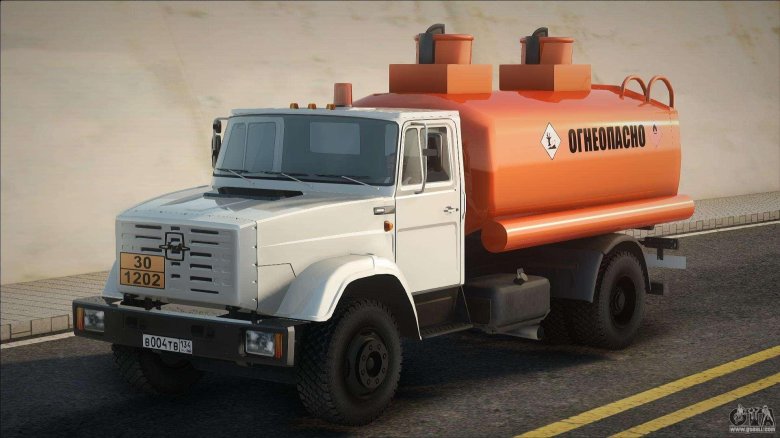 Зил 133 бензовоз