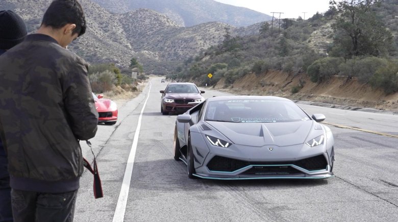 Ламборгини против bmw