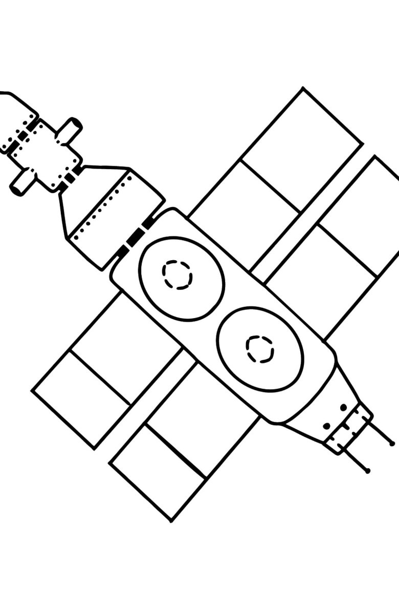Рисунок космического корабля для детей