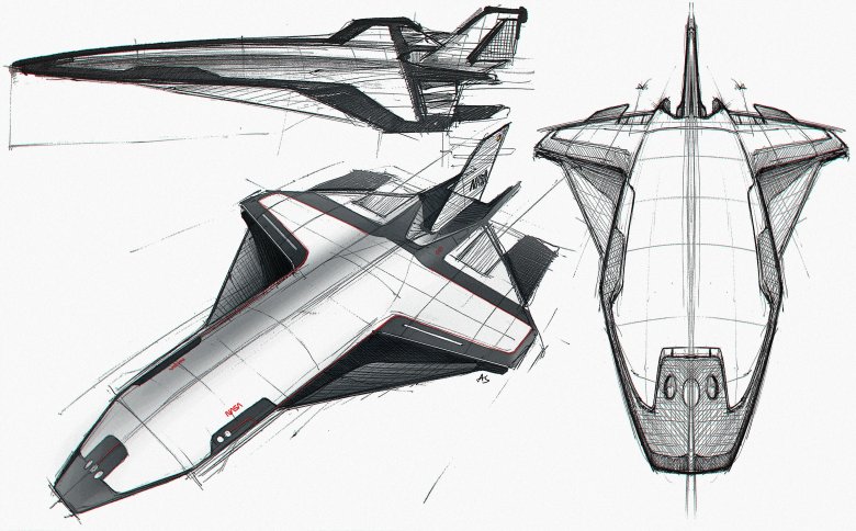 Стелс шаттл концепт