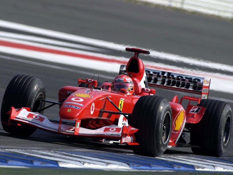 Ferrari f2004 михаэля шумахера