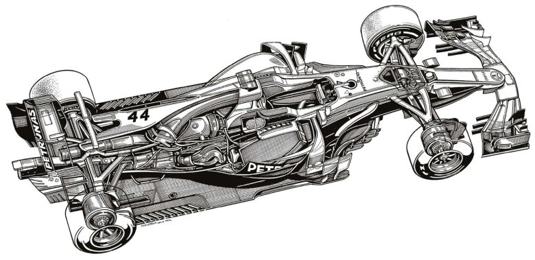 Подвеска болидов ф1