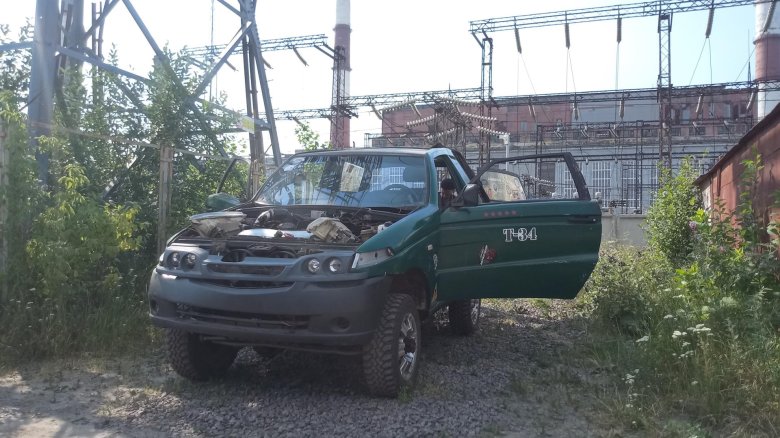 На уаз пикап