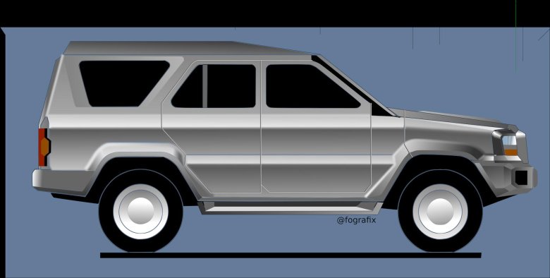 Чертеж уаз 469