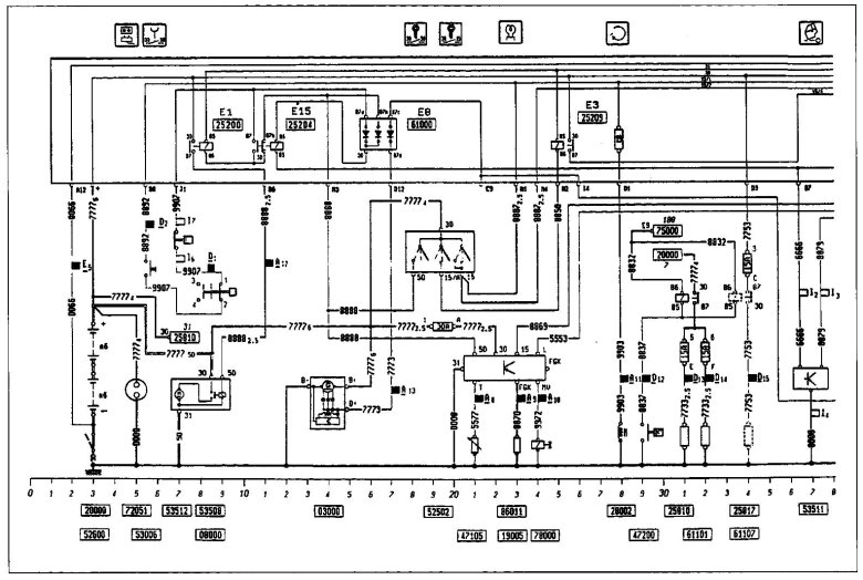 Электрическая схема опель мокка 1.8