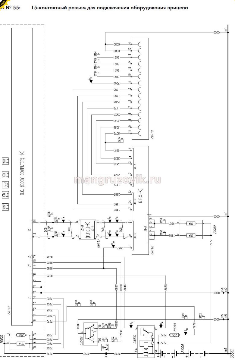 Схема электрооборудования